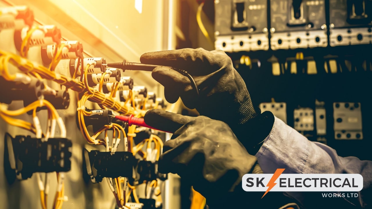 Company SK Electrical Works. Description and contact information.