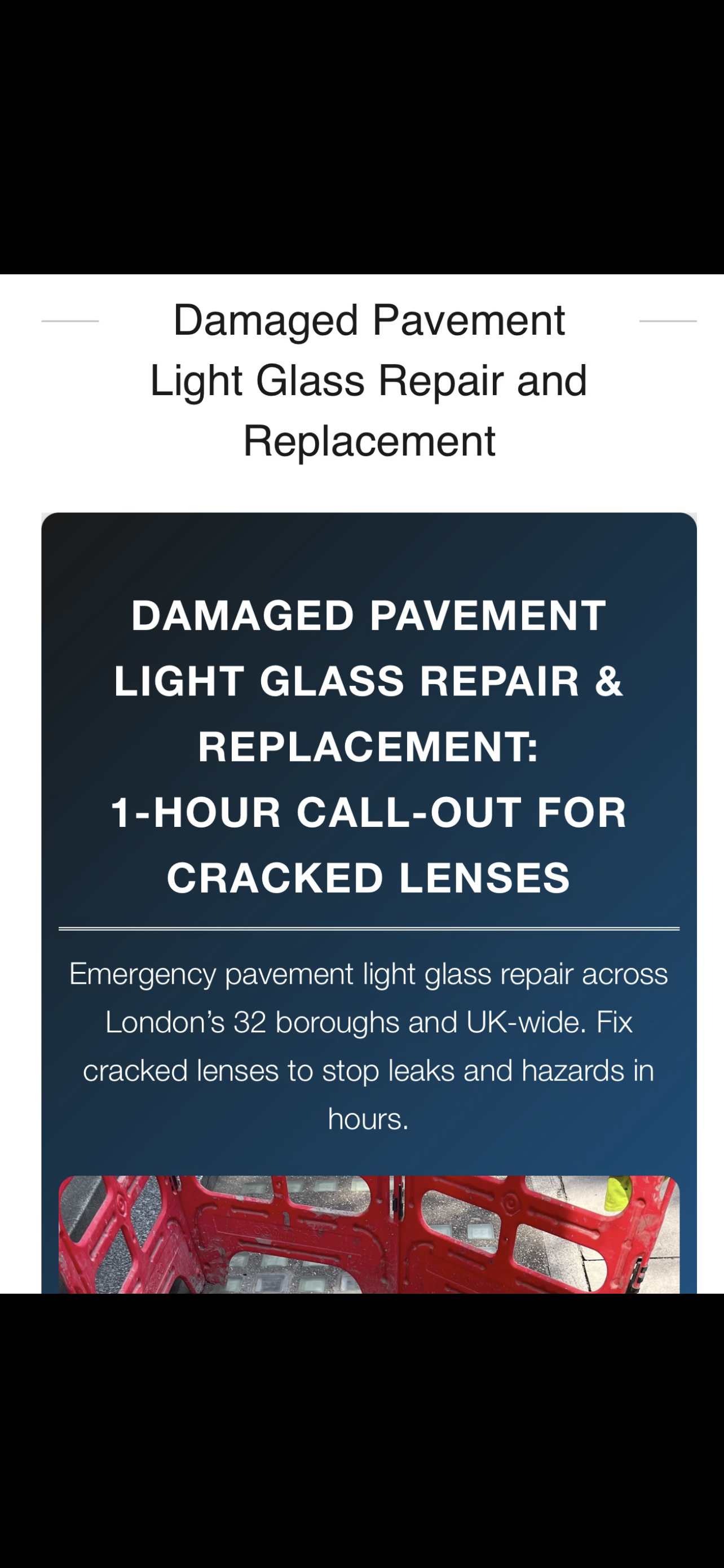 Company The Pavement Light Company . Description and contact information.
