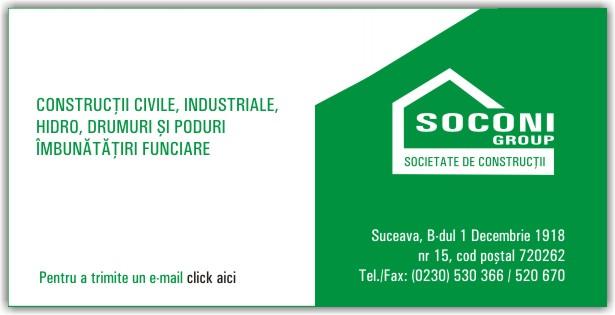 Company Soconi Group. Description and contact information.