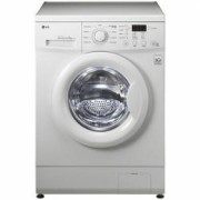 Washing machine F1091LD front LG Smart Diagnosis, SLIM, 1000 rpm, 5 kg, ++, LED, white