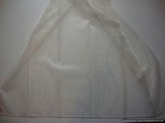 Striped Curtains Of Material Points Raised Abathur 2135 002 Pierre