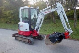 TB23R Takeuchi Tail Swing Excavator
