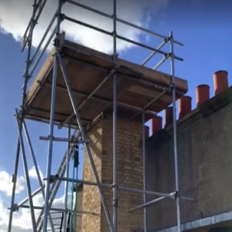 Chimney Scaffolding, A Star London Scaffolding company