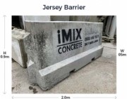 Concrete Jersey Barriers