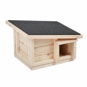 Wooden Hedgehog House - Wooden Garden Hedgehog House