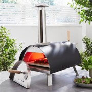 Large Stainless Steel Pizza Oven with Double Insulation - Pizza Oven Double Insulated Large in Stainless Steel