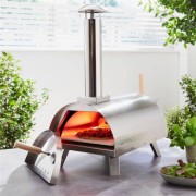 Portable Multi Fuel Pizza Oven - Stainless Steel - Stainless Steel Pizza Oven