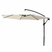 Cantilever Parasol 3m including Cover - Cantilever Parasol 3m Beige including cover