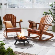 Lincombe Adirondack Teak Hardwood Garden Rocking Chair - Lincombe Adirondack Teak Hardwood Garden Rocking Chair from the company Billyoh