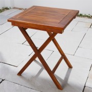 Sherford Folding Teak Hardwood Square Garden Table - Sherford Folding Square Teak Hardwood Garden Table from the company Billyoh