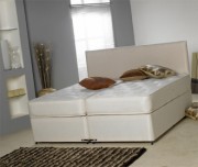5ft King Size Divan Bed Base Only for Zip and Link Mattresses