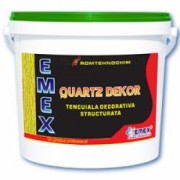 Decorative plaster Structured EMEX QUARTZ DEKOR