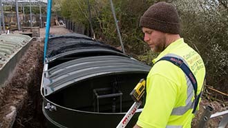 Sewage Treatment Cotterill Contractors