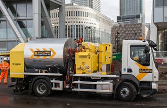 Bitumen Spraying, service offered by the company JM Clark Ltd